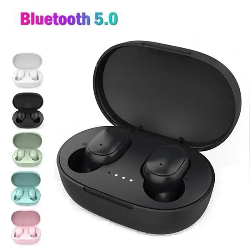 A6S TWS Headset Wireless Bluetooth 5.0 Headphones Touch Control Earbuds With Mic Sport Waterproof Earphones For Xiaomi Huawei
