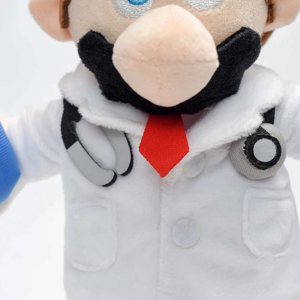 Super Mario Bros. Wonder Dr.Mario Vitamin Toss 9 inches Stuffed Animal , Nintendo Switch World Doctor Odyssey Plush Toy Doll