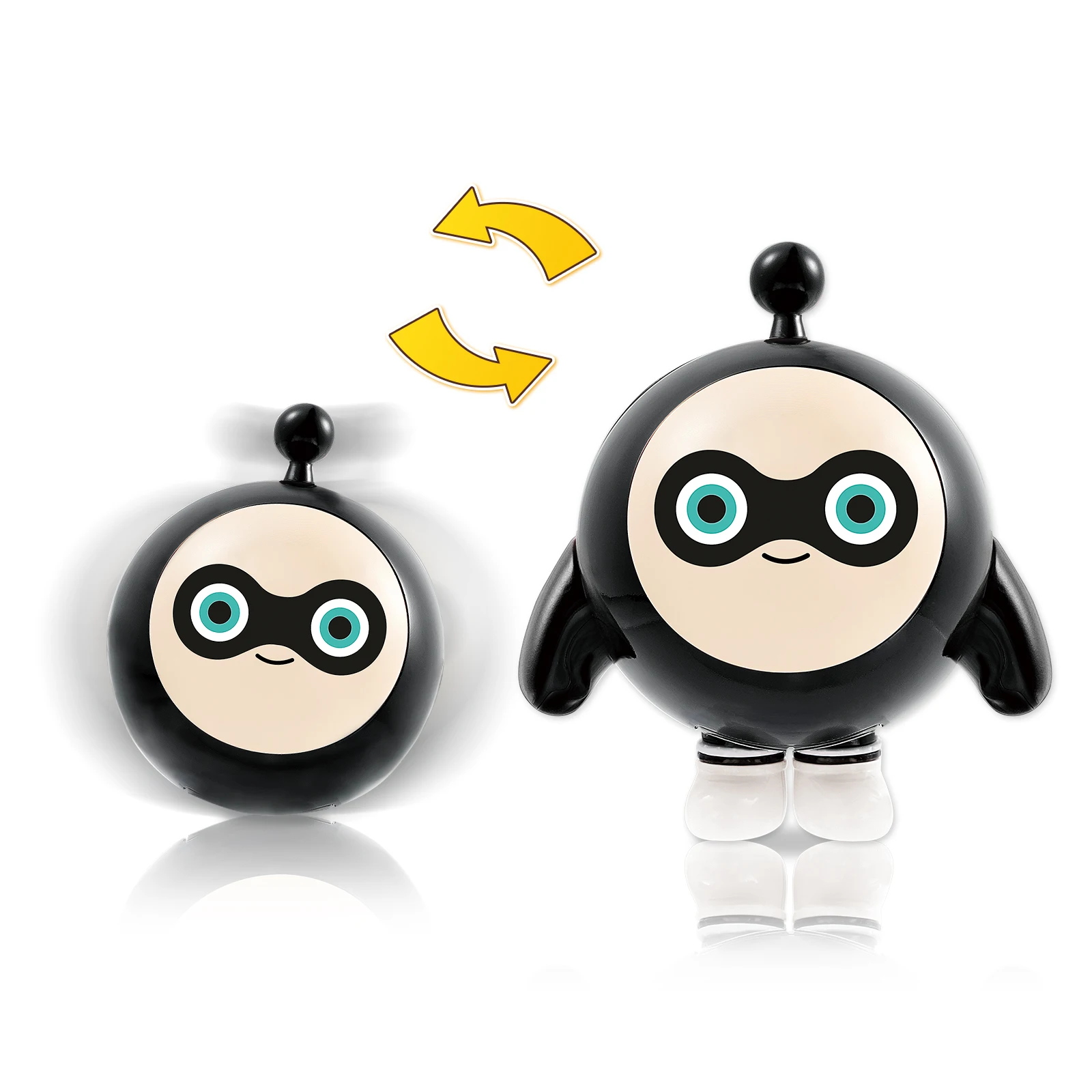 Alpha Eggy Party - Figurine Transformable Tumbler Bulu - Jouet Enfant - Personnage Jeu Vidéo