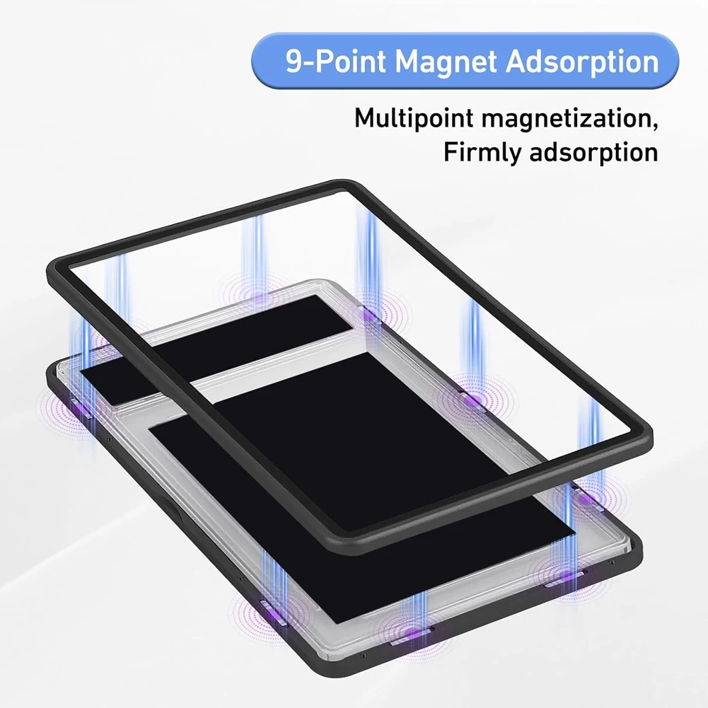 T23C For 35PT PSA/CGC CSG Compatible Magnetic Graded Card Case, Aluminum Alloy Protector Slab Display Case