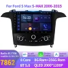 Pour Ford S Max S-MAX 2006-2015 Android 14 4G autoradio multimédia Navigation GPS Bluetooth sans fil BT Carplay 2K QLED écran 1