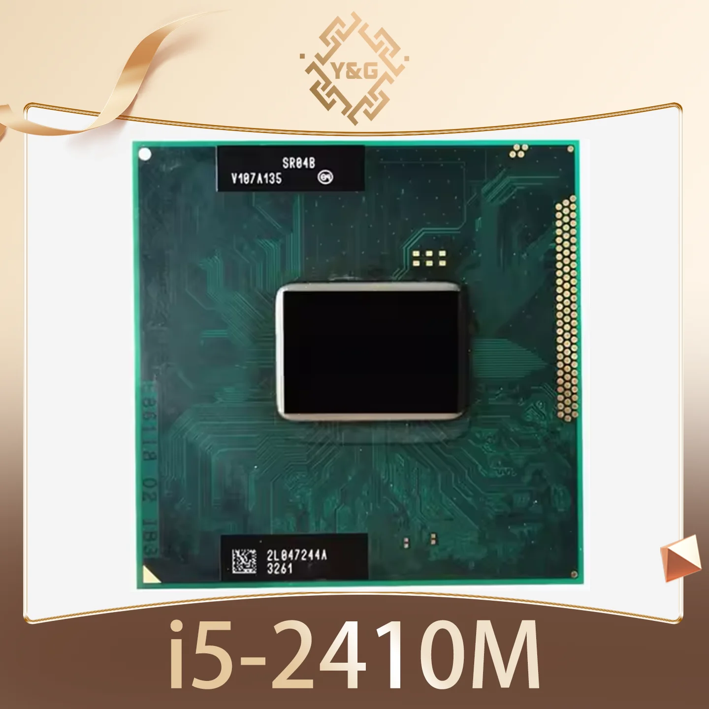 Core i5-2410M SR04B procesador portátil CPU i5 2410M Dual-Core Socket G2 / rPGA988B 35W 2,3 Ghz 3MB caché