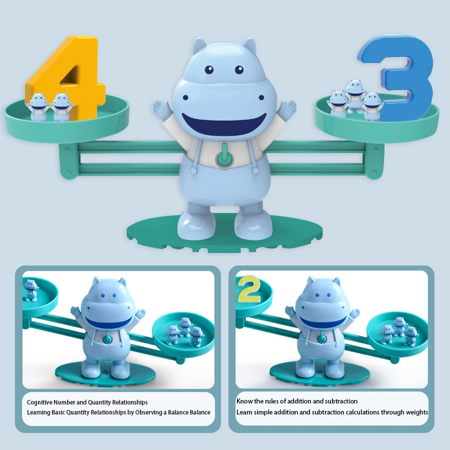 Kinderen Vroeg leren Puzzel Balans Wiskundespellen Studenten Rekenen Desktopspellen Jong optellen en aftrekken Leren speelgoed