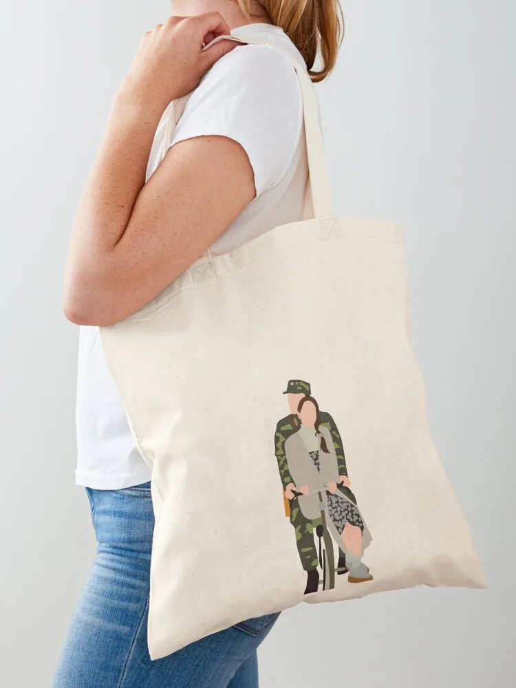 

Crash Landing On You Tote Bag Canvas tote bag university Woman shopper bag shopping trolley