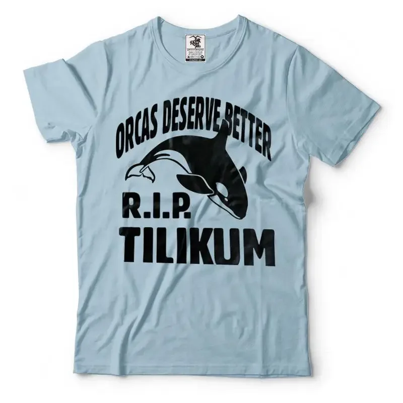 Orca Whale Tilikum Tilly T Shirt Animal Supporter