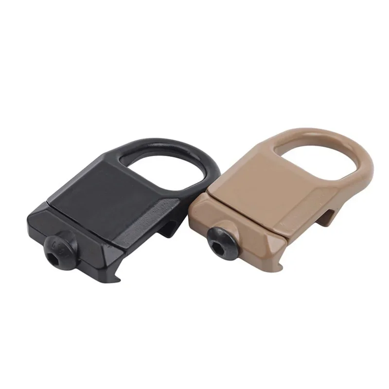 1/2/3PCS Tactical Quick Detach RSA GBB Buckle Sling Swivel Mount Attachment Adapter Fit 20mm Rail Hunting GunAccessories