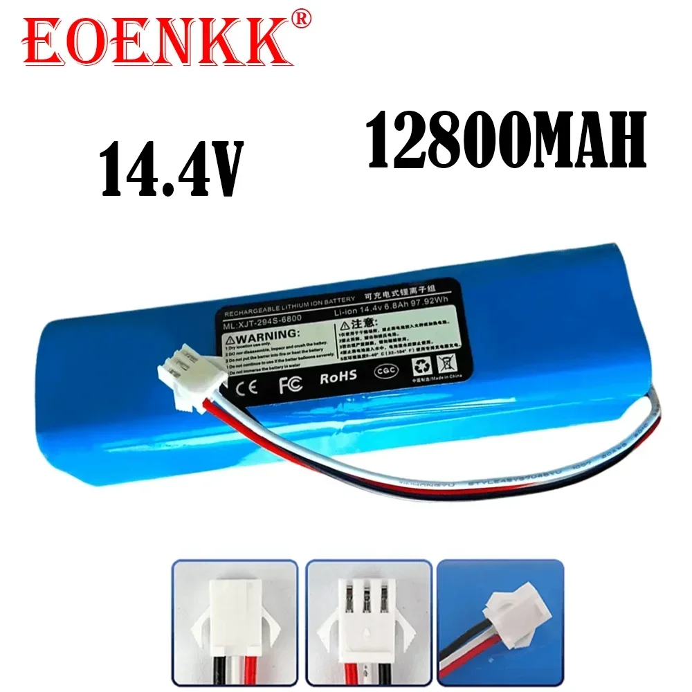 

14.4V 6800mAh, Suitable for Lydsto R1, Rodmi Eve Plus, M7 Pro, M8 Pro, M9, U6, Vacuum Cleaner Original Rechargeable Batteries