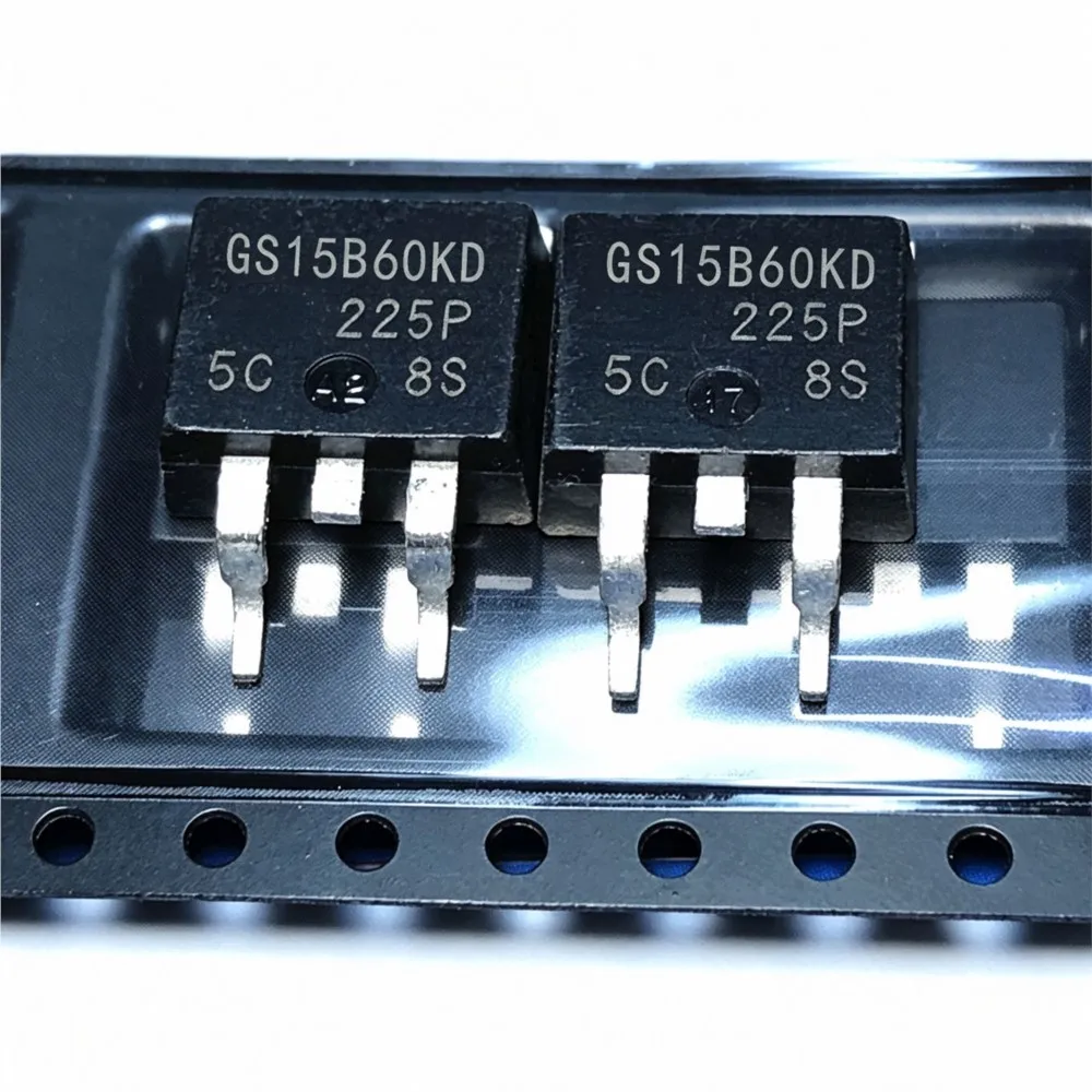 5PCS GS15B60KD 600V 12A KND4820B HFA25TB60S 600V 25A 2SJ401 J401 -60V -20A RU40190S 40V 190A IXGA30N120B3 1200V 30A