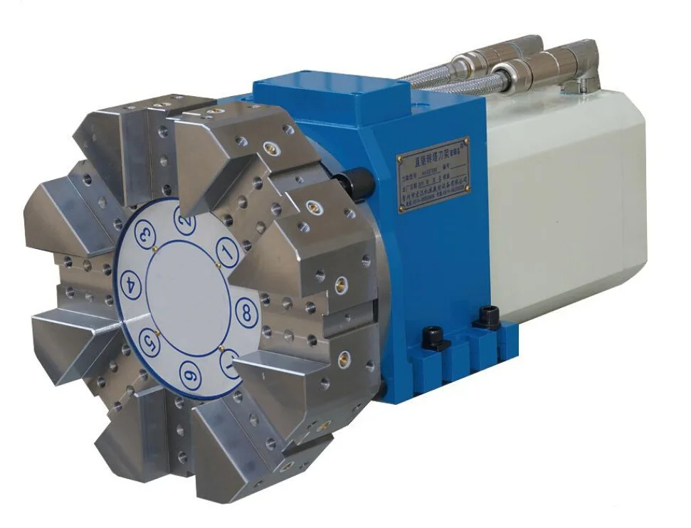 FORGEX HAK37100 Direct Drive Turret Punch Milling Motor CNC Turret 8/12 Position Lathe BT Standard Turning Tool