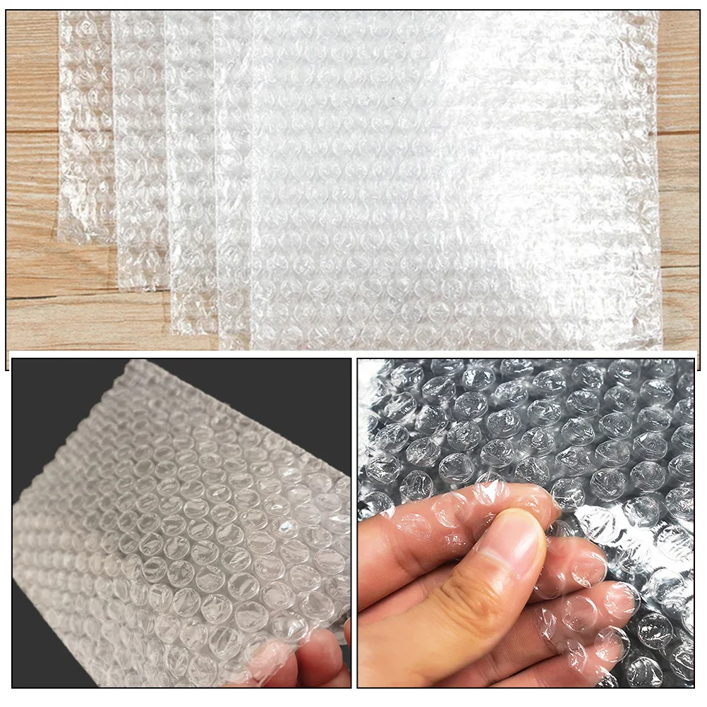 100 Pcs Packaging Protective for Storage Pouch Packing Cushion 3000X2000X050CM White