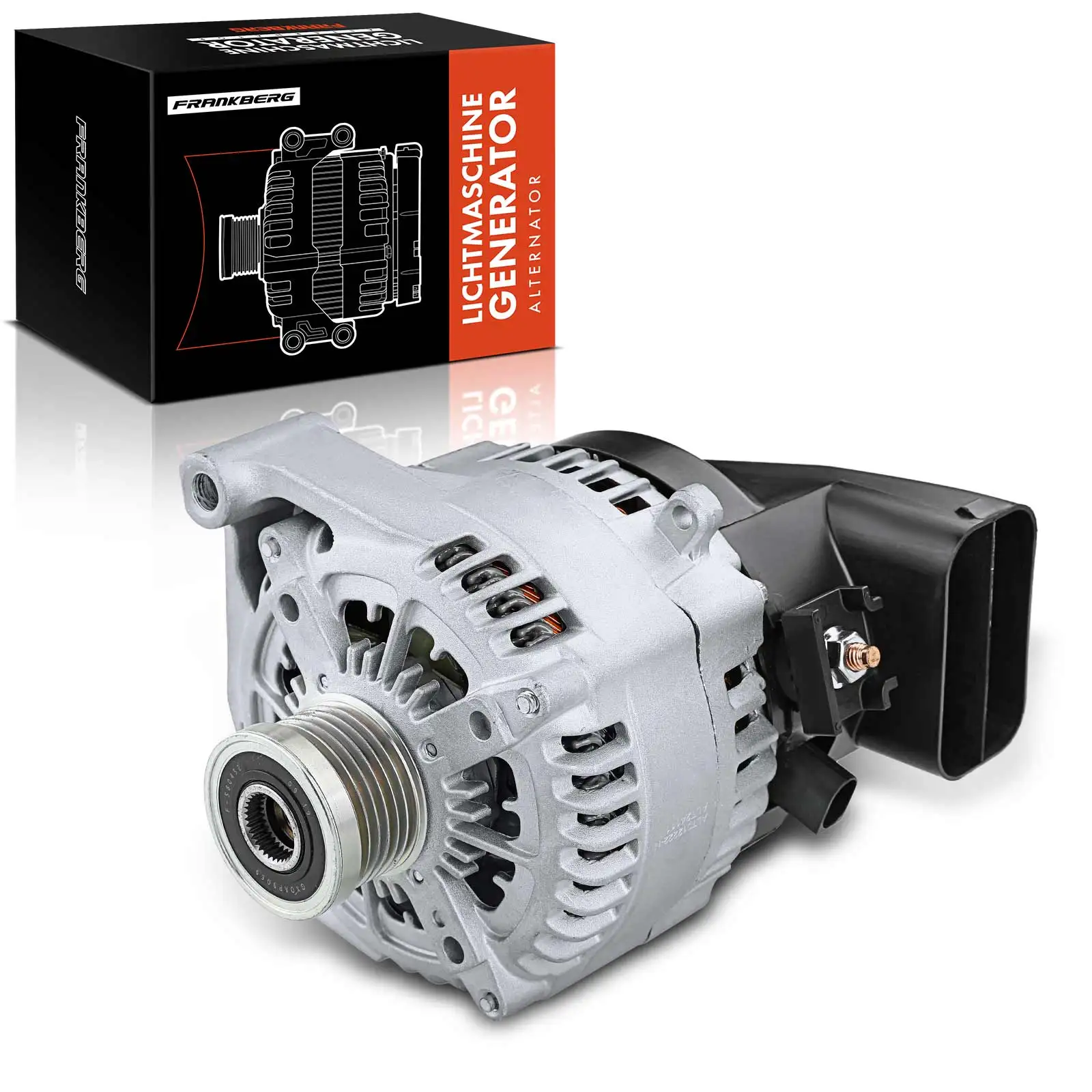 Alternateur Frankberg 1x pour BMW Série 1 F20 F21 114i-120i, Série 3 F30 320i, F31 316i, 12317610260 DAN1125 104210-6331 A6346
