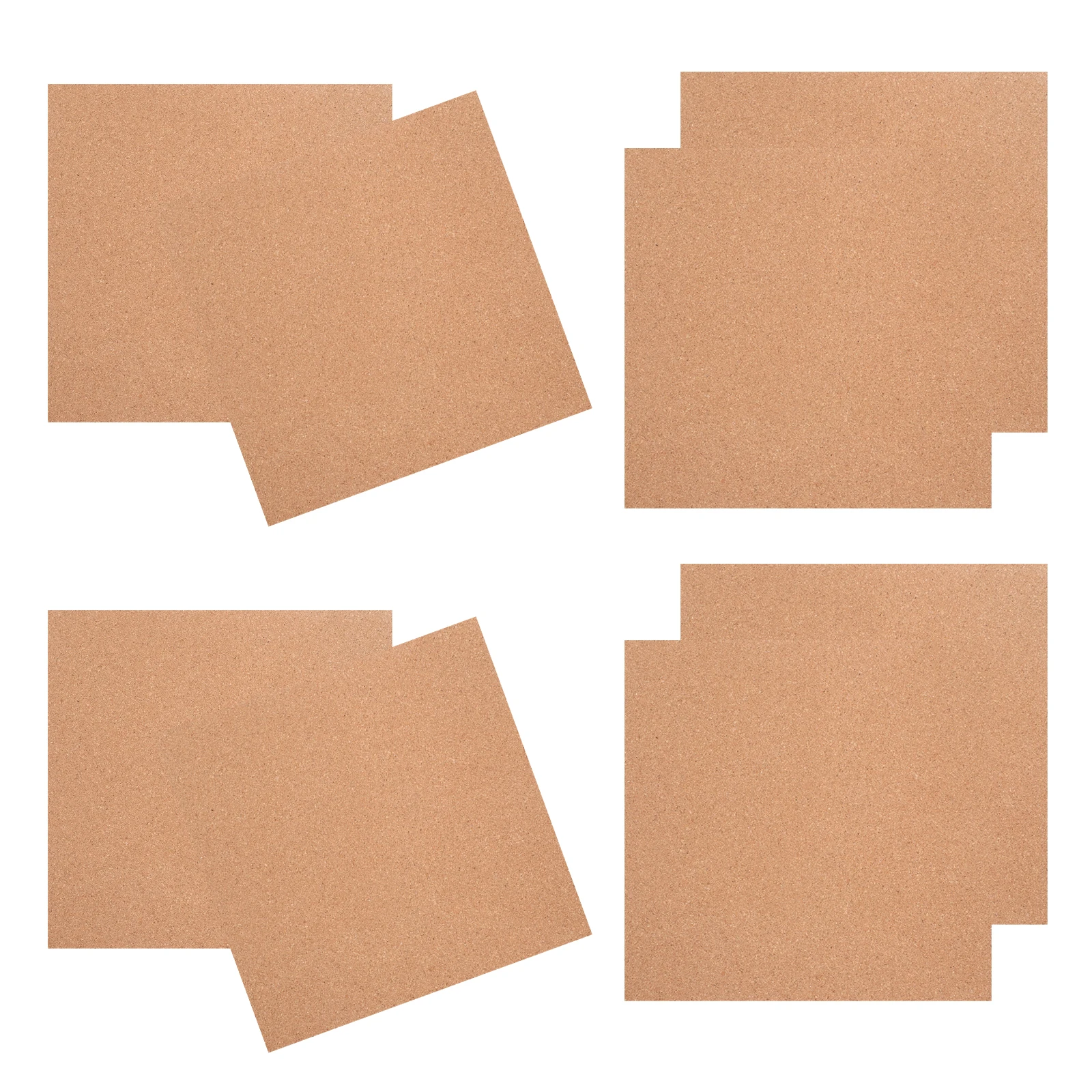 

8 шт., пробковая доска, квадраты, прочный дисплей для объявлений высокой плотности, противоскользящий декор для офисной стены, креативное сообщение цвета хаки