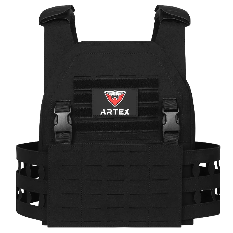 ARTEX Camo MOLLE Vest Lightweight Outdoor Utility Vest Laser Cut Gear for Cycling Hiking Riding Equipment
