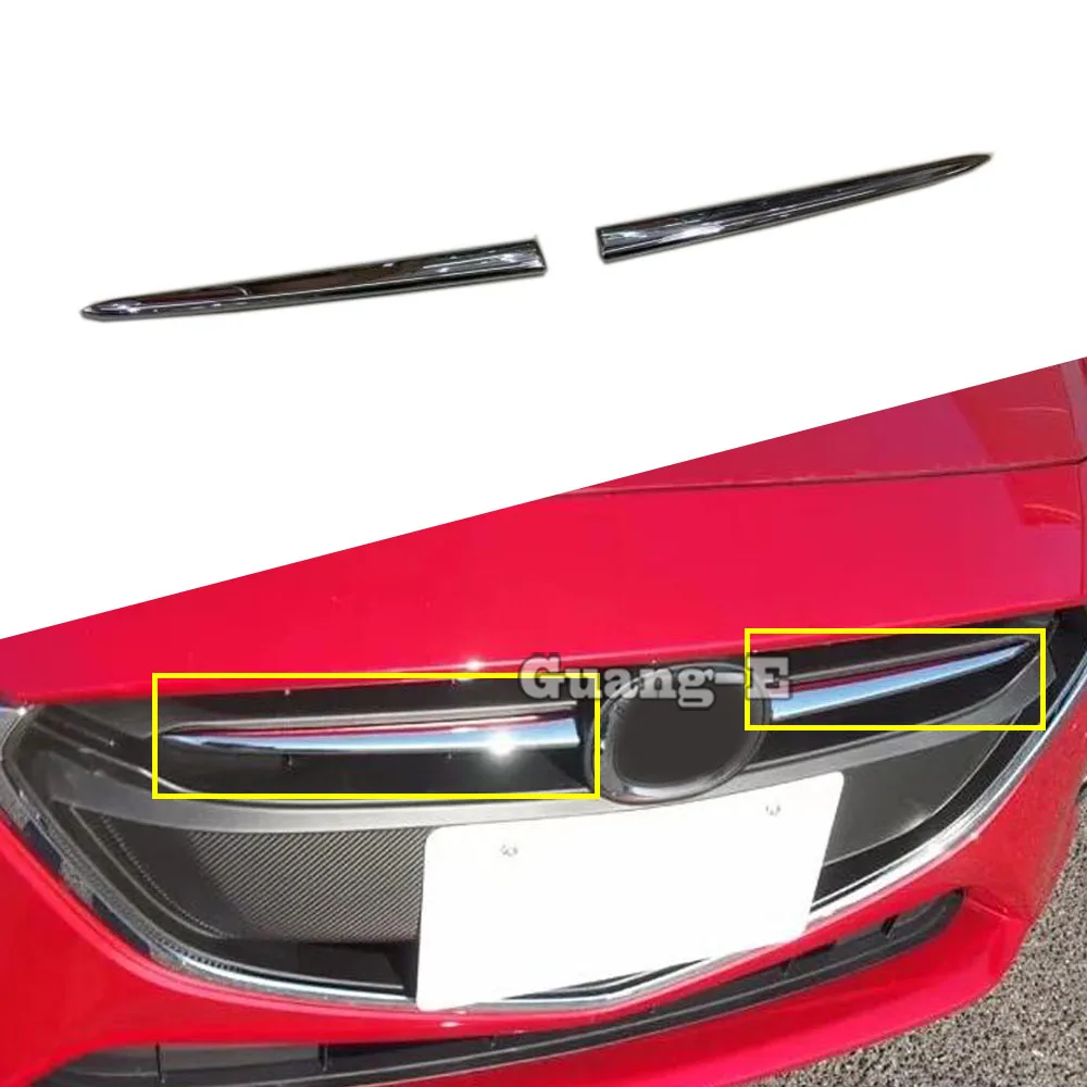 

Хромированная накладка на капот и решетку радиатора для Mazda 2 Demio 2015-2019