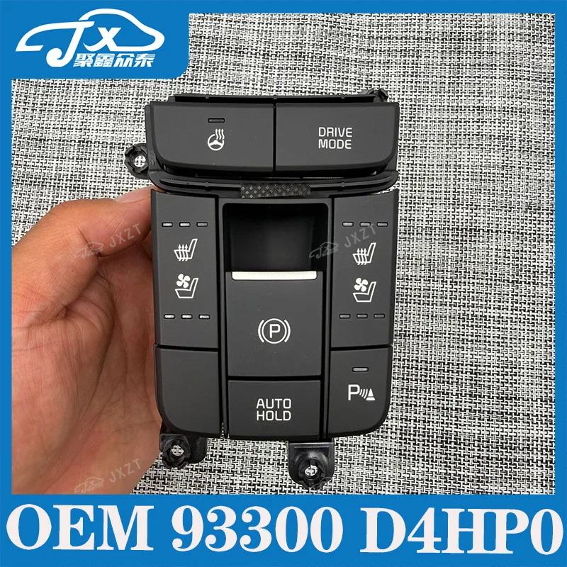 Complete Console Floor Switch Assembly 93300D4HP0 for K-ia Optima K5 2016- Electronic Hand Brake Switch EPB Parking Brake Switch