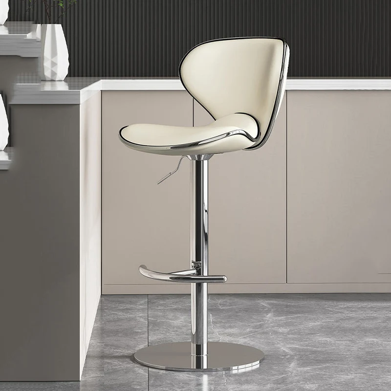 

Adjustable Swivel Bar Stools Restaurant Counter Living Room Comfortable Bar Chairs With Back High Chaise De Barr Home Furniture