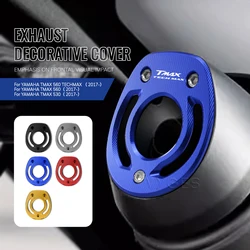 For YAMAHA TMAX 560 TECH MAX T-MAX 530 TMAX560 2017- Motorcycle Accessories Exhaust Heat Dhield Protector Guard Decorative Cover