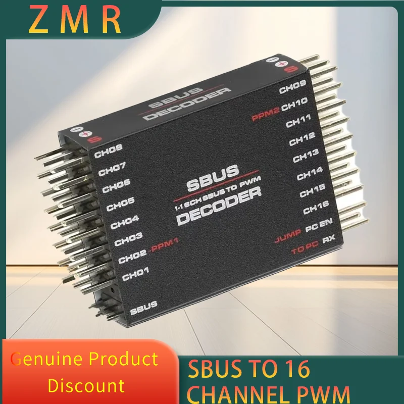 

SBUS TO PWM/PPM DECODER Receiver DIY SBUS To 16 Channel PWM Converter 2 Way Ppm DIY Electronic Kit