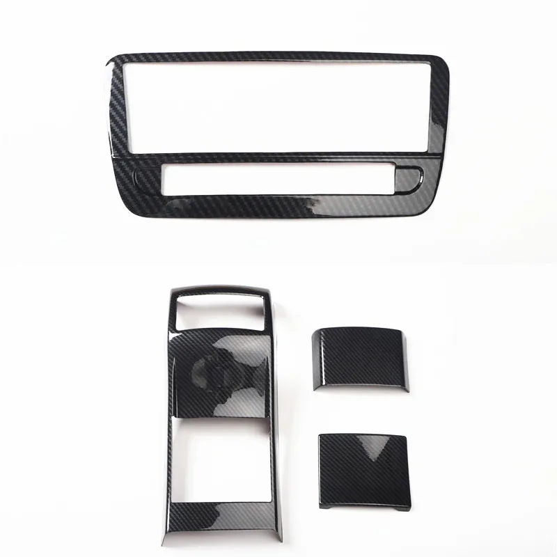 Fits Mercedes Benz B Class W246 W242 2012-2019 ABS Carbon Fiber Style Decoration Accessories Car Interior Cover Trims Stickers