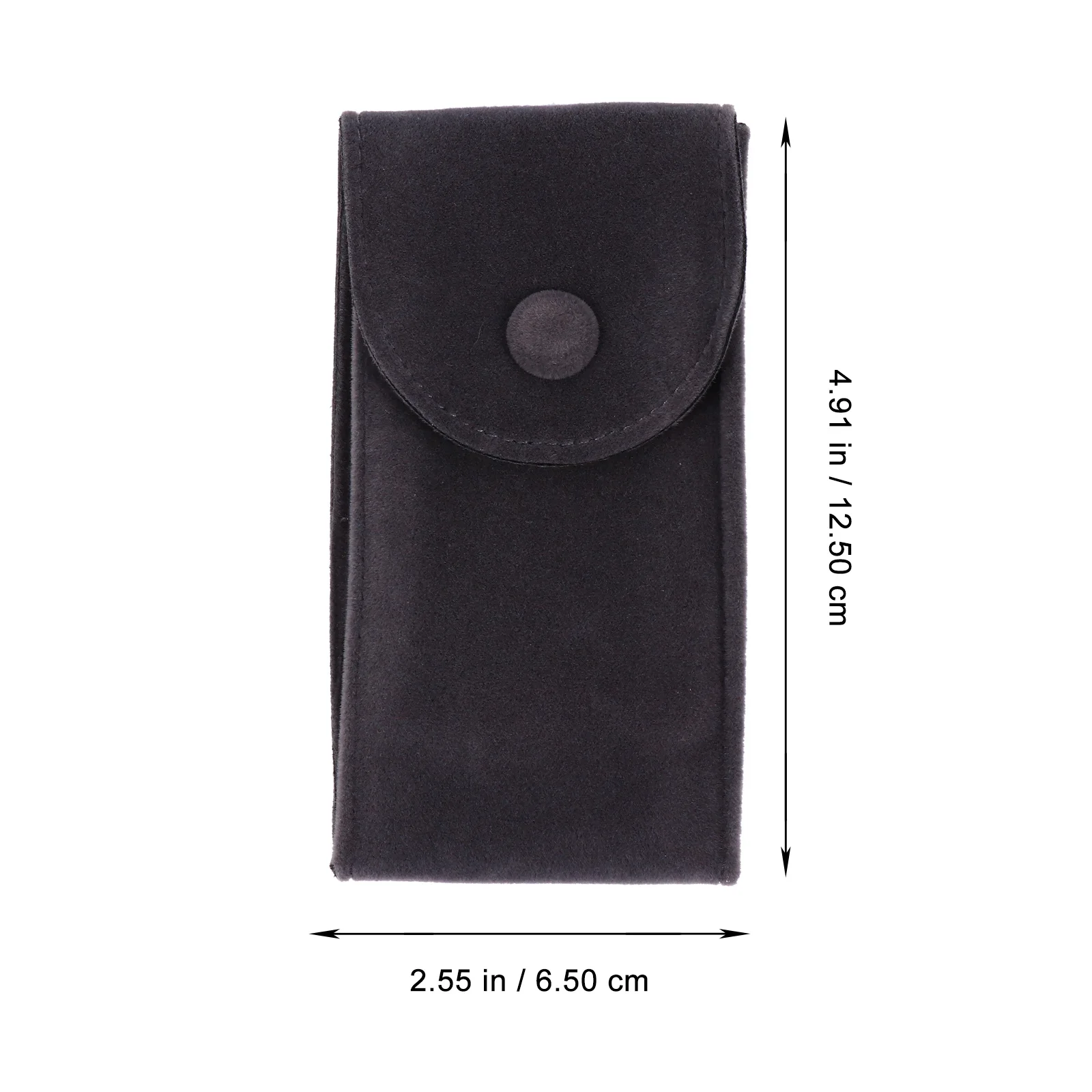 

Dark Grey Watch Bag Portable Protective Storage Pouch Travel Organizer for Watch and Bracelets Bracelets Pouch