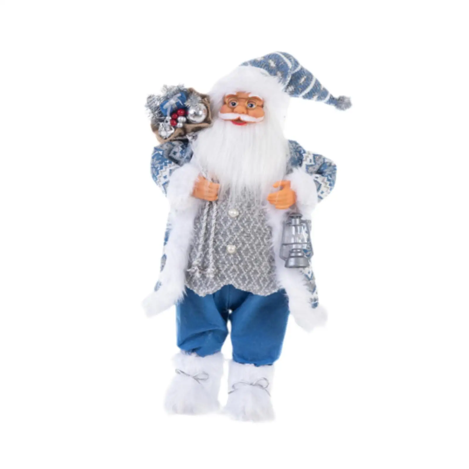 

Santa Claus Figurine 23.6" Tall Decor Classic for Outdoor New Year Fireplace