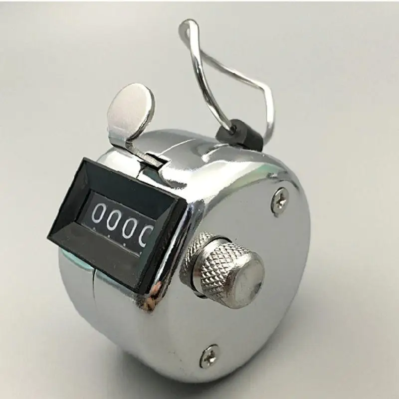 F92C Portabel Tally Counter counter golf counter lap counter dengan 4 digit