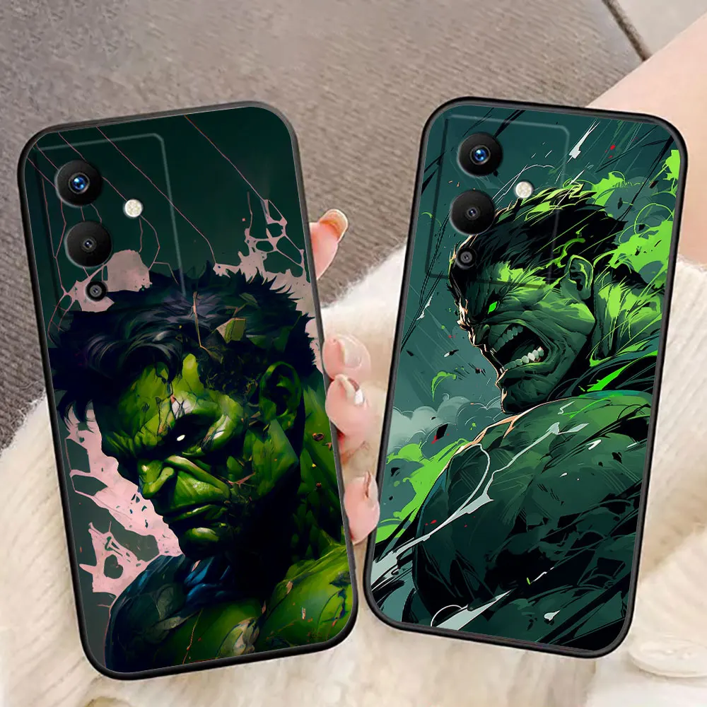 Marvel The Hulk Cool Phone Case For Infinix TECNO POP SPARK GO SMART 5 6 7 8 9 CAMON 15 16 17 20 20C 30C Pro Case Funda Capa