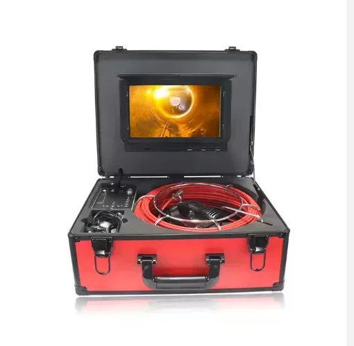 

CR110-10D1 Sewer Pipe Inspection With Locator Push Pipe Inspection 512hz Transmitter Self Leveling