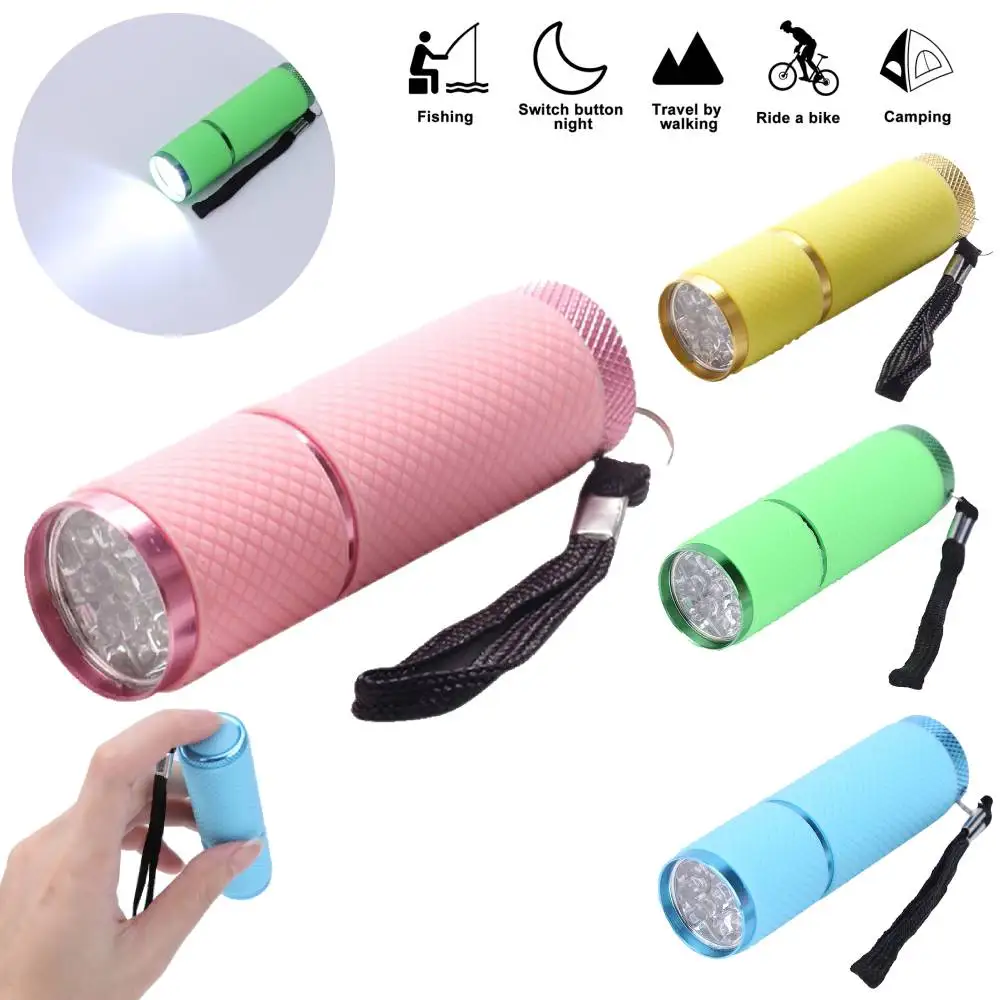 Small Torches Waterproof Aluminum Alloy with Lanyard White Light Lighting Kids Birthday Gift for Mountaineering Lighitng