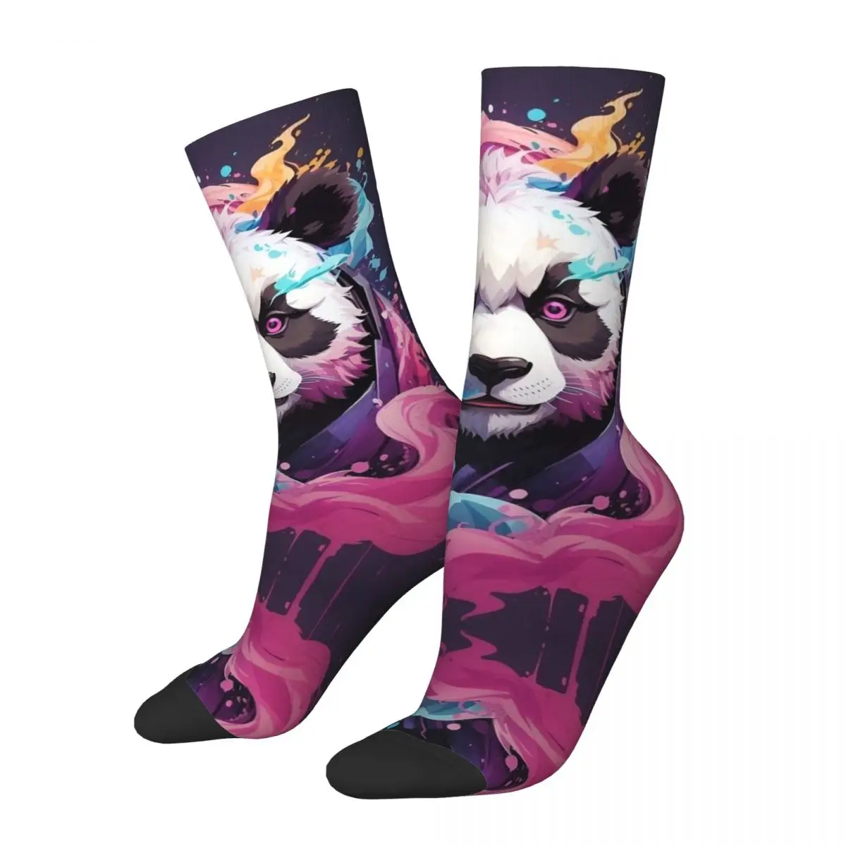 3D printing cosy Unisex Socks,Running Cool Animals, Lions, Tigers, Gorillas Panda Interesting Four Seasons Socks