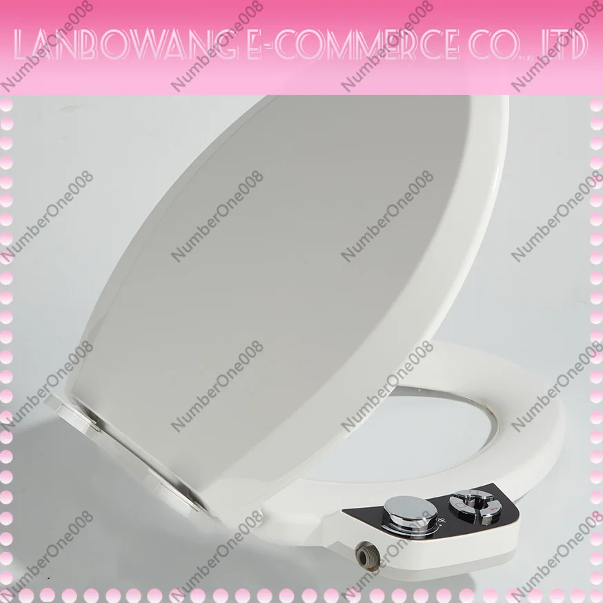 OEM Non-Electric V-Shape Bidet Toilet Seat Slow Close Damping for Feminine/Rear Wash
