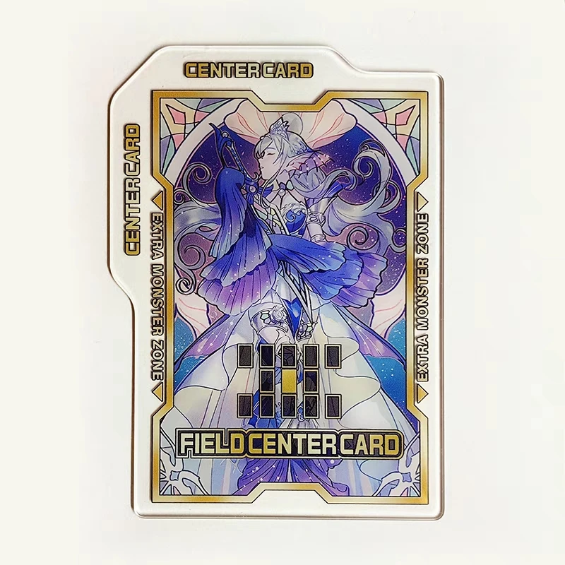 Yugioh Cards Game Field Center Card Yu-Gi-Oh! Lacrima the Crimson Tears Figures Acrylic Partition Separation Cards Toy