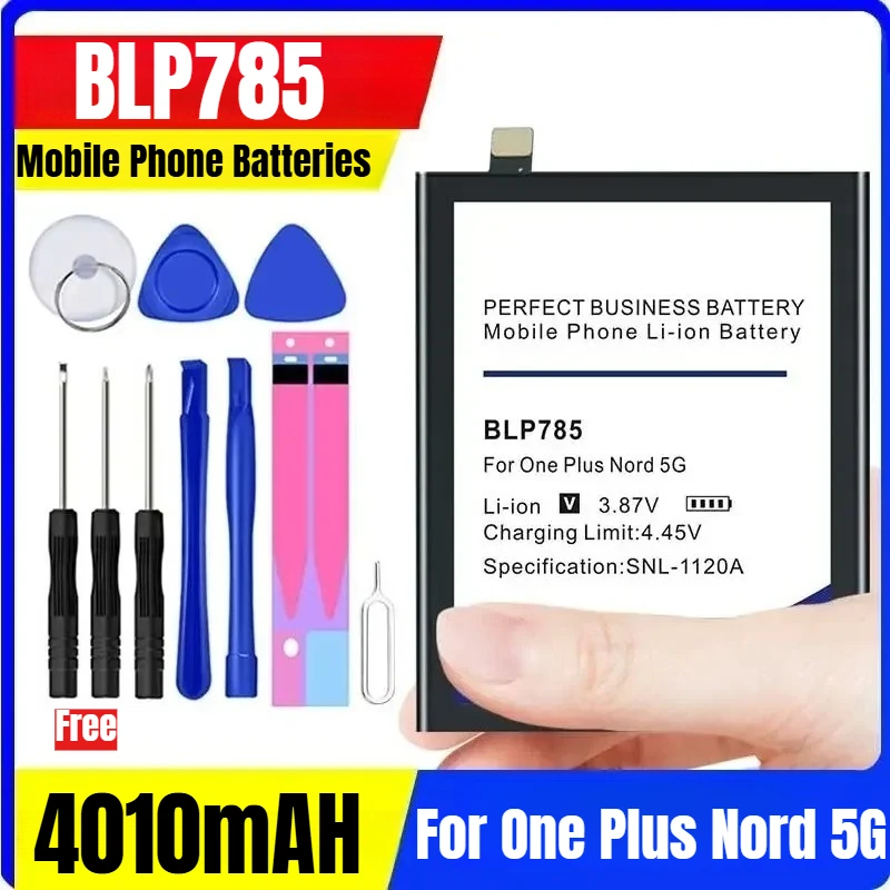 

BLP785 4010mAH Mobile Phone Batteries for One Plus Nord 5G