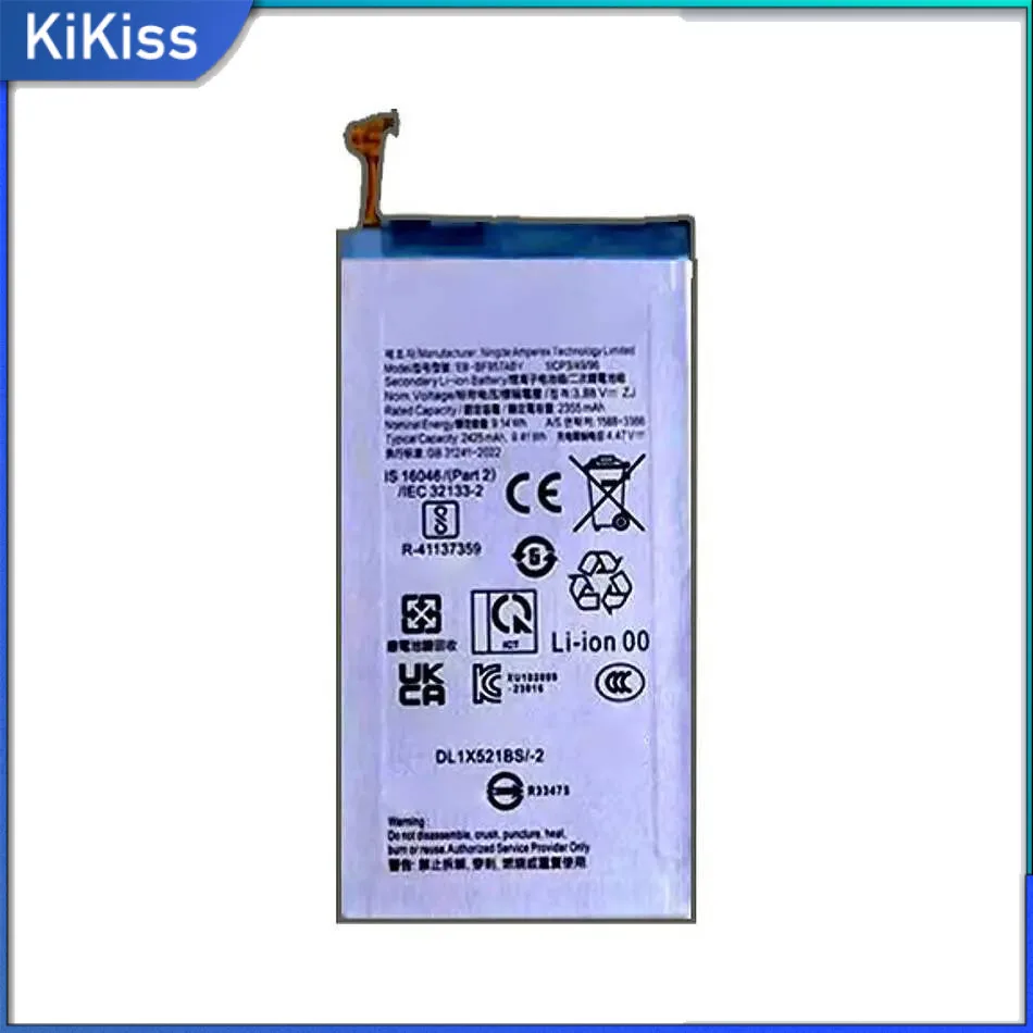 

EB-BF957ABY Mobile Phone Battery Reliable Power Supply 2355Mah For Samsung Galaxy Z Fold 6