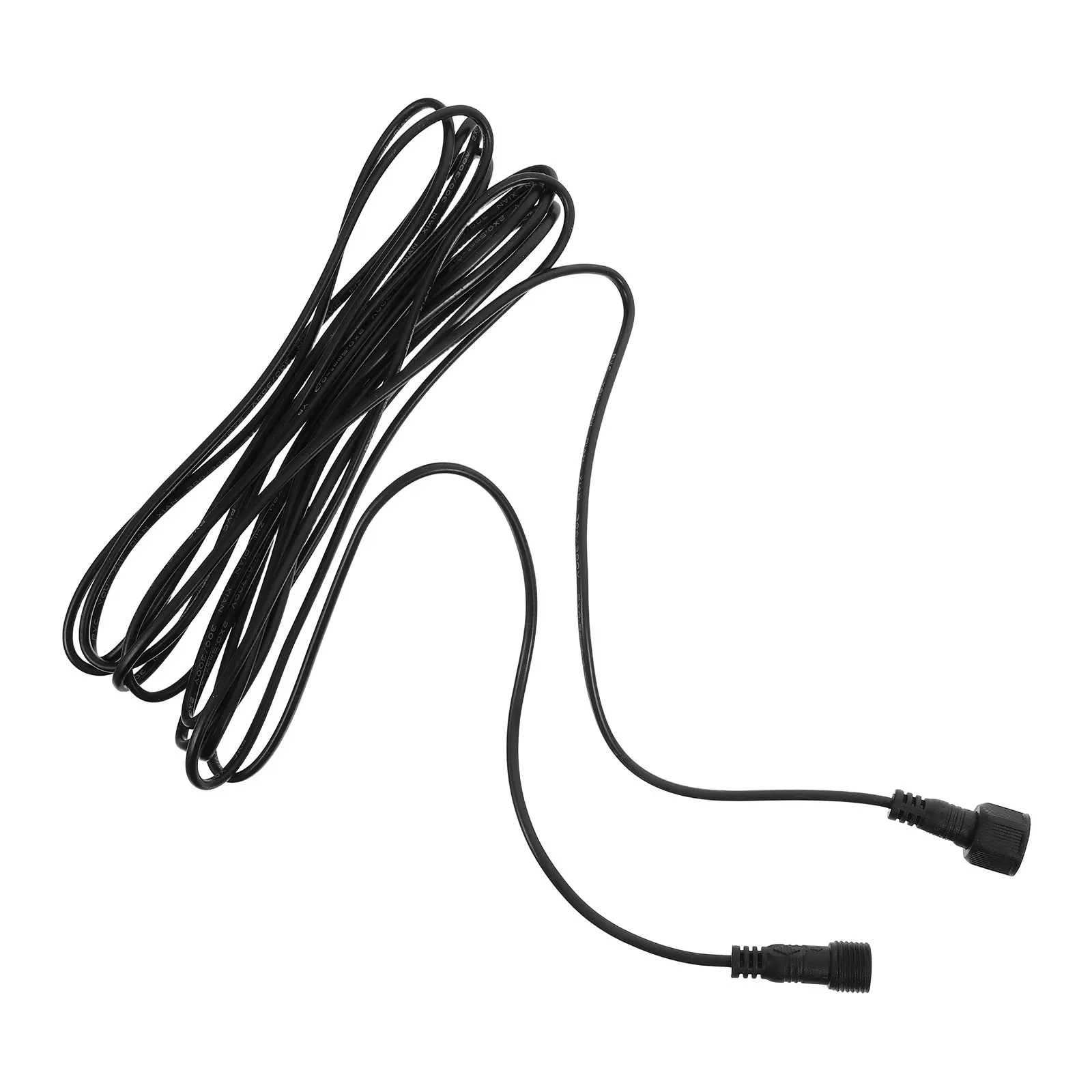 16.4ft Solar Extension Cable 2Pin Cable Waterproof Male Female Connectors for Outdoor Lights Garden Patio Spotlight Extension