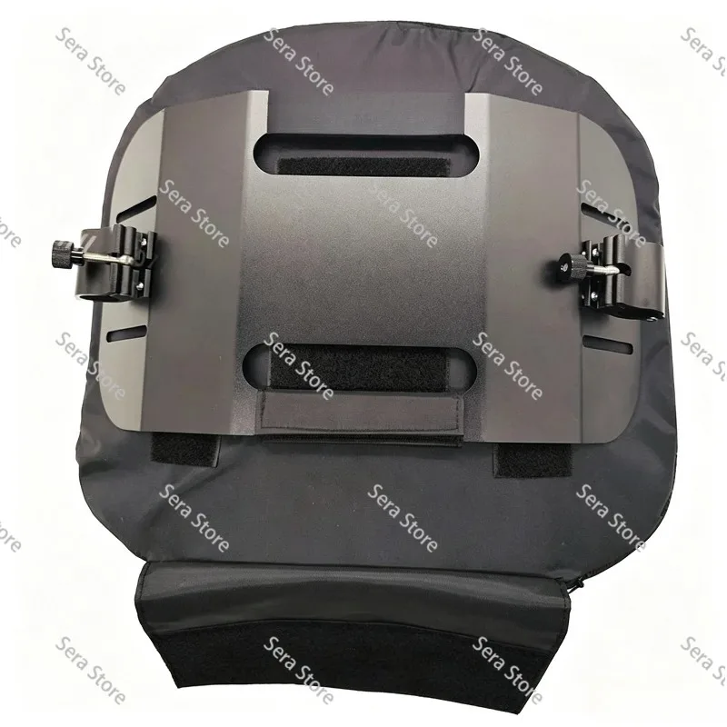 Universal Wheelchair Rigid Backrest Lumbar Support Breathable Quick Release Aluminum Sport Wheelchair Pad