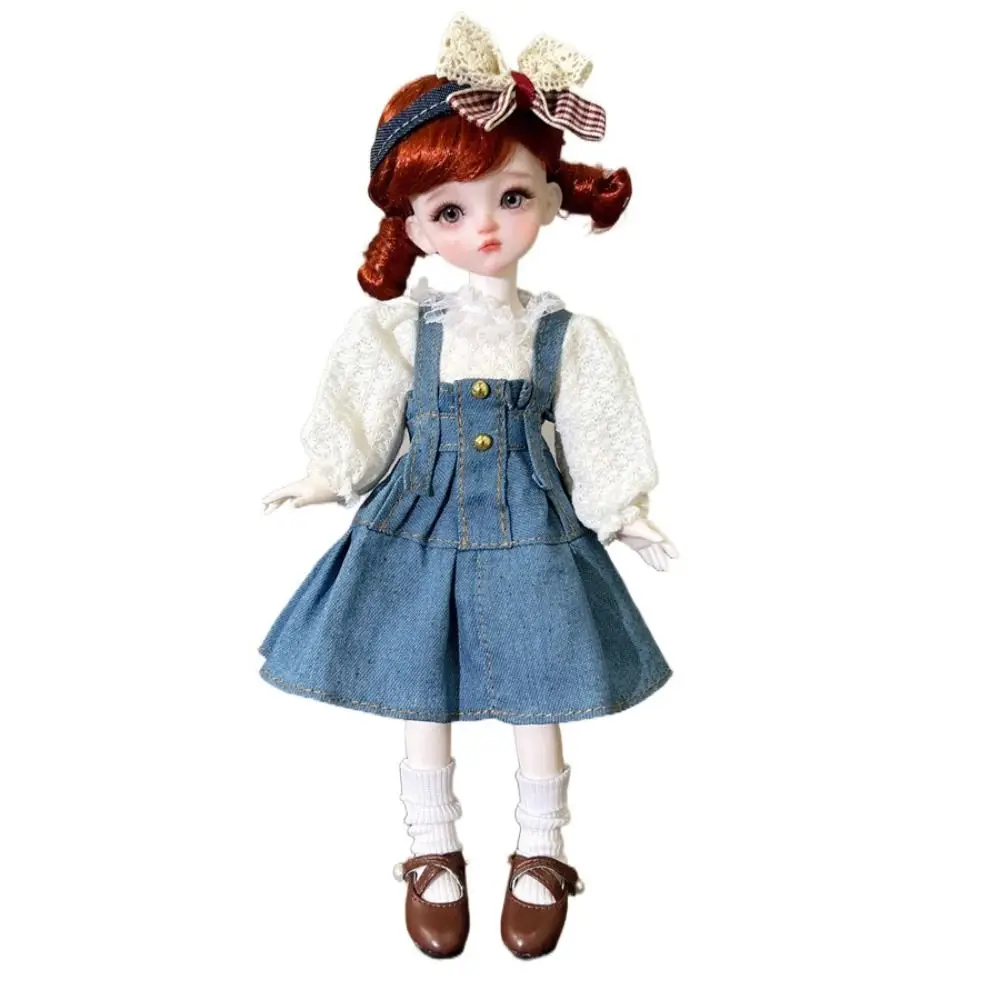 ชุดตุ๊กตาน่ารักๆแบบลำลองขนาด30ซม. ชุดเครื่องแต่งกายตุ๊กตา BJD 1/6 (ไม่มีตุ๊กตาและรองเท้า)