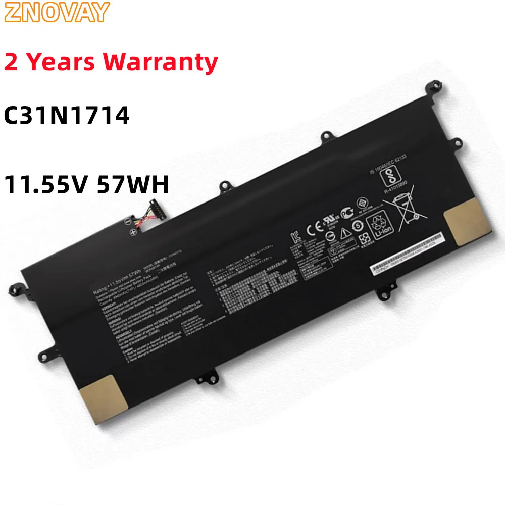

ZNOVAY C31N1714 11.55V 57Wh Laptop Battery Low Price