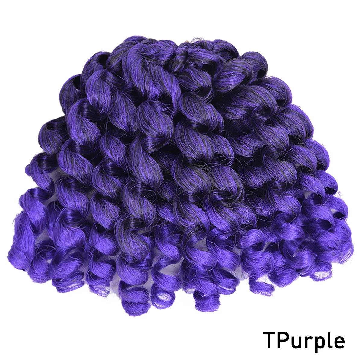 

Фиолетовые синтетические волосы Marly Bob для наращивания волос Ombre Marly Jerry Curl Jamaican Bounce Вязание крючком Волосы Афро Кудрявые вьющиеся вязанные крючком косы