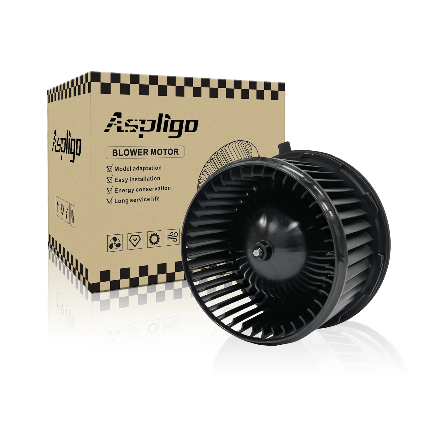 Aspligo Air Conditioning AC Heater Blower Motor Fan For 88986838, 89019301, 89019320, GM3126130/For GMC SIERRA 1500 2500 3500