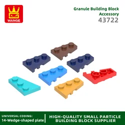 Wange 158Pcs/lot 43723 2x3 Right Wedge Plate Building Blocks MOC Accessories Compatible With Bricks Children Toys Gift Box