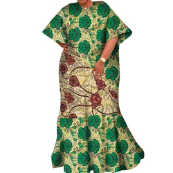Church Clothes for Woman Patchwork Long Robe Africaine Femme Dashiki Dresses African Clothes for Women WY7605