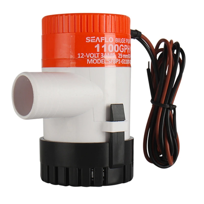 

SEAFLO bilge pump 12V24v DC submersible pump marine oil drum cruise ship water pump small miniature battery water