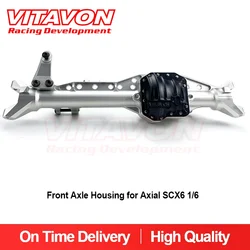 VITAVON CNC Alu #7075 Front Axle Housing for Axial SCX6 Jeep Wrangler Trail Honcho 1/6