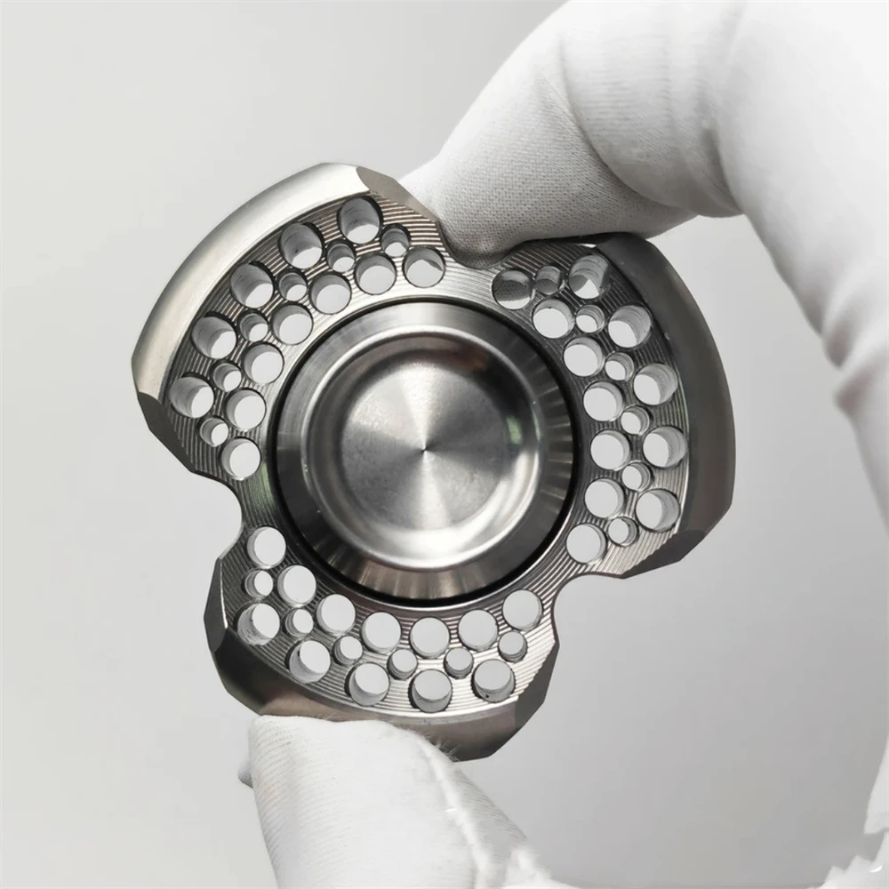 Forno de aço inoxidável edc fidget spinner anti estresse brinquedos slider fidget tdah alívio da ansiedade foco sensorial brinquedos inquietos