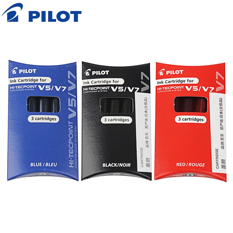 PILOT BXS-IC Disposable Ink Gall Bladder Ink Replaceable Ink Bag Neutral Pen Replacement Core Suitable for BXC-V5/V7