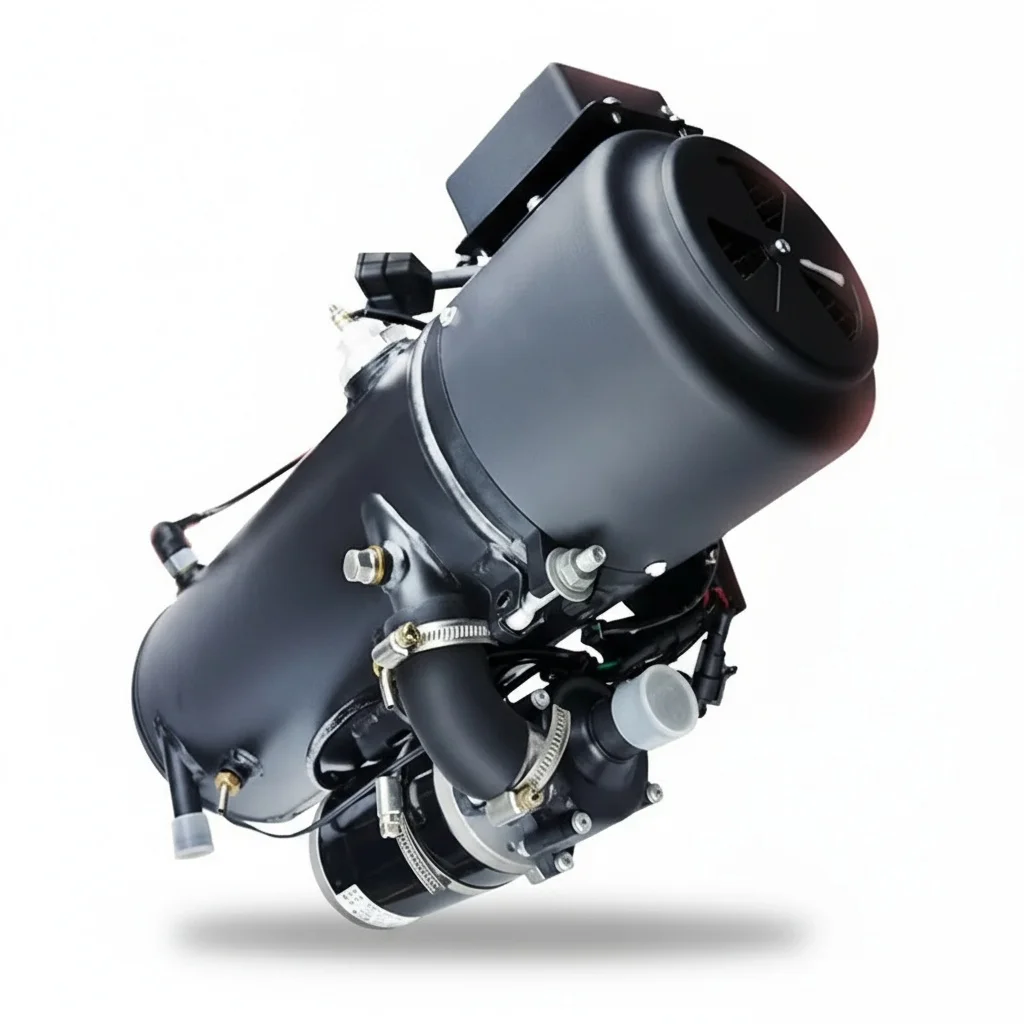 

Diesel Parking Heater, 30KW 12V 24V DC Aluminum Alloy, Water Liquid Heater, Heavy Duty Engine Preheater for Truck RV Boat Bus