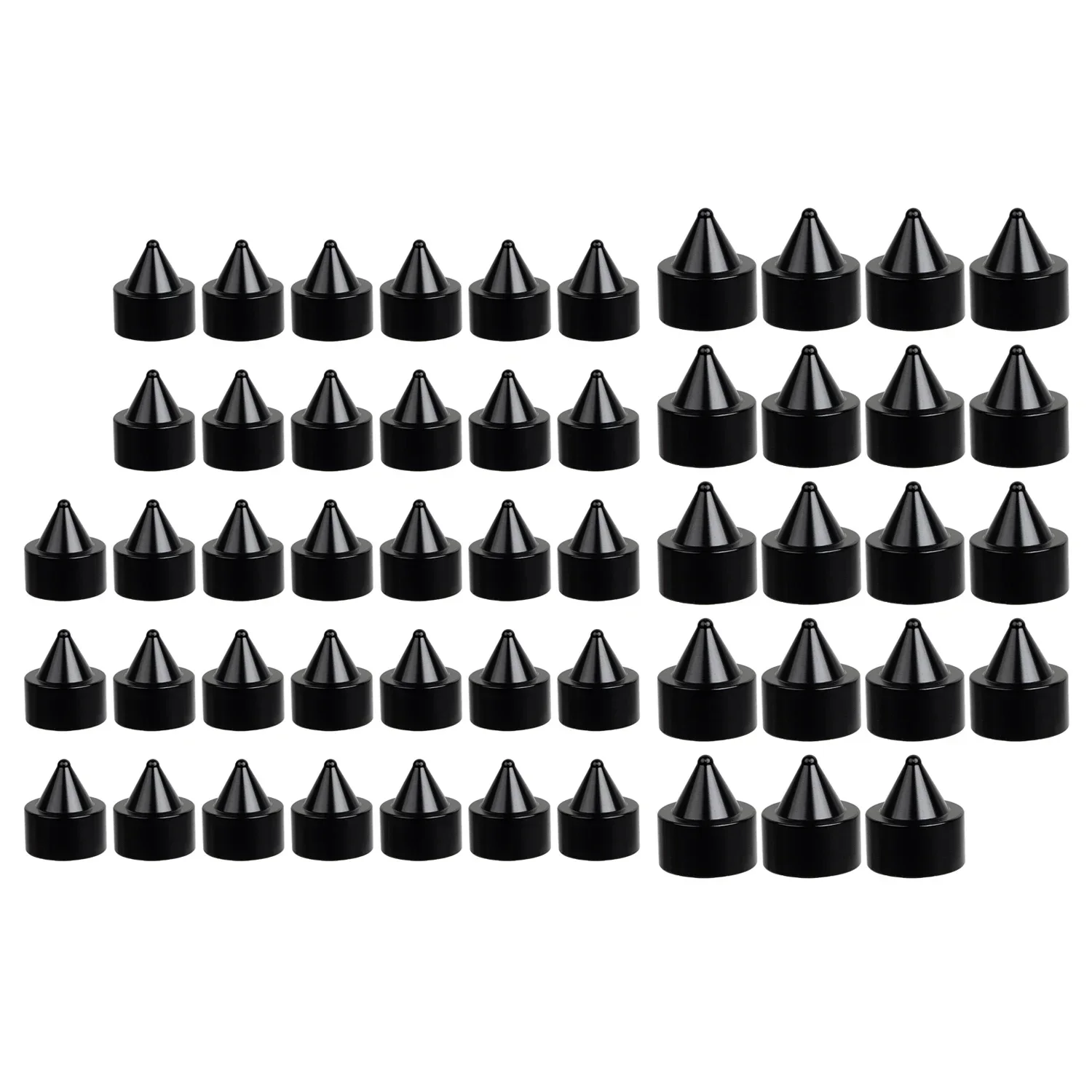 52pcs Motorcycle Engine Bolt Topper Caps Cover Kit For Indian Chief Dark Chieftain Challenger Horse Classic Vintage Pursuit Twin