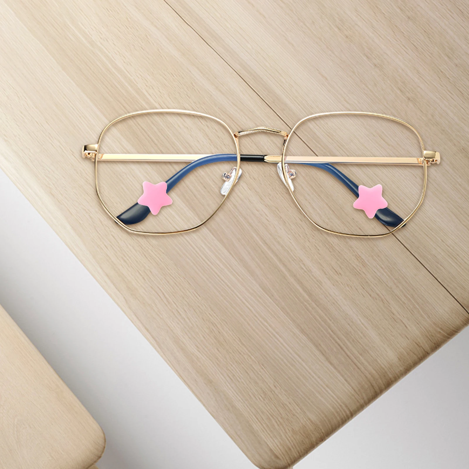 

60 Pcs Glasses Accessories Anti Slippery Ear Hooks Comfortable Silicone Ear Grips Glasses Holders For Ears Stylish Shape