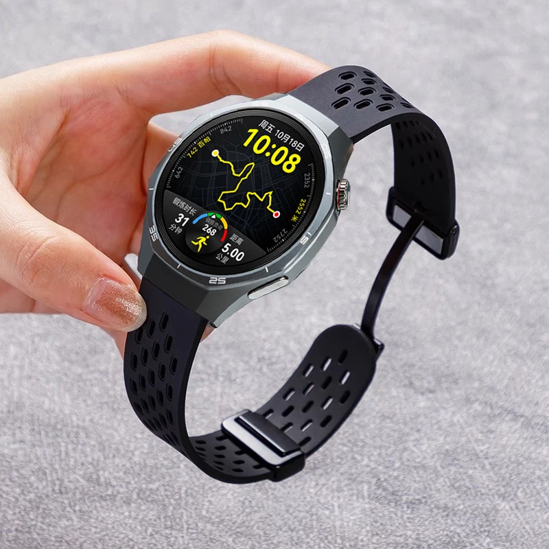 22Mm Silicone Sport…